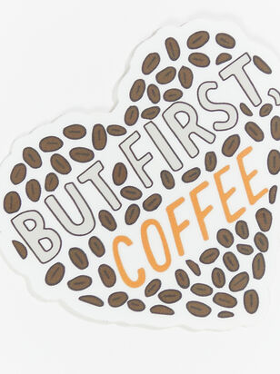 But First Coffee Sticker - ARULA