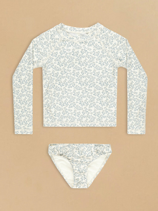 Augusta Floral Rashguard Swim Set by Rylee + Cru - ARULA - 