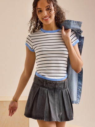 Jupiter Denim Cheer Skort - ARULA - 
