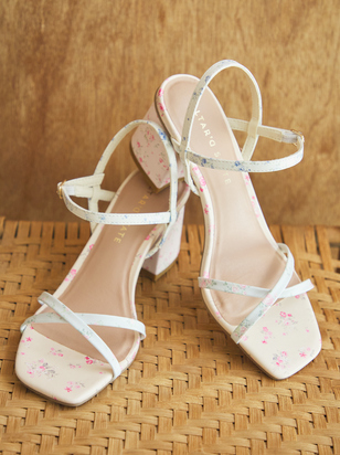Madilyn Floral Heels - ARULA - 