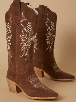Flora Western Boots - ARULA
