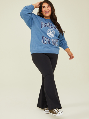 Brooklyn Varsity Oversized Sweatshirt - ARULA