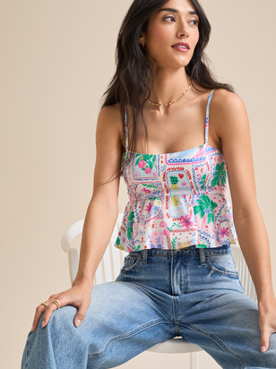 Larissa Tie Back Tank - ARULA