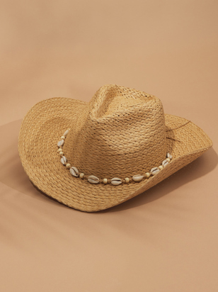 Straw Cowboy Hat - ARULA