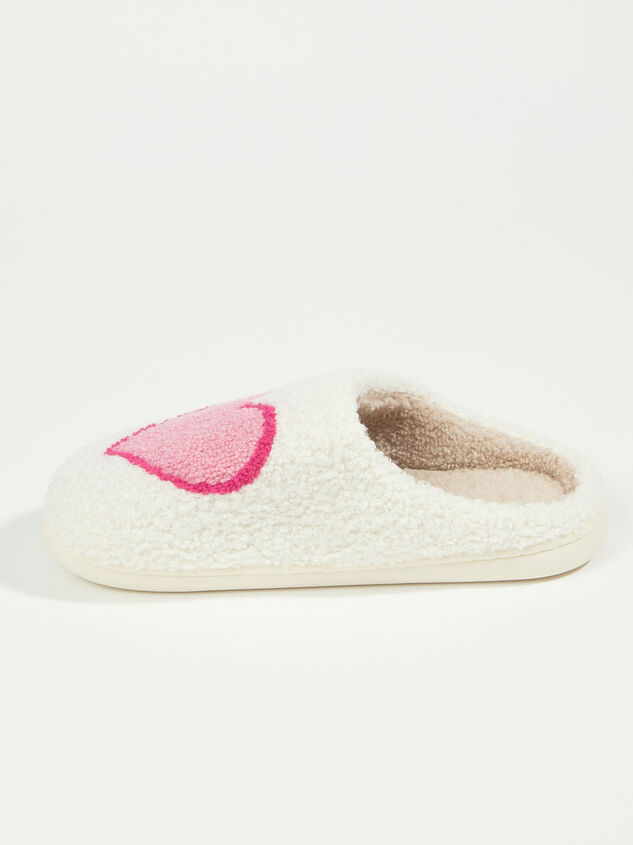 Heart Slippers Detail 3 - ARULA