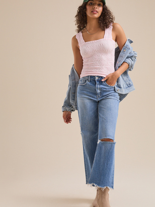 Blaire Seamless Floral Cami - ARULA