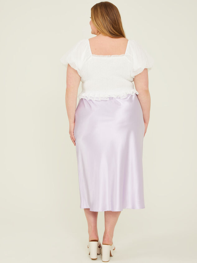 Gabriella Midi Skirt Detail 3 - ARULA