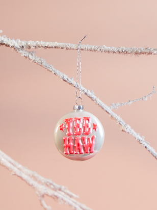 Yee Haw Christmas Ornament - ARULA