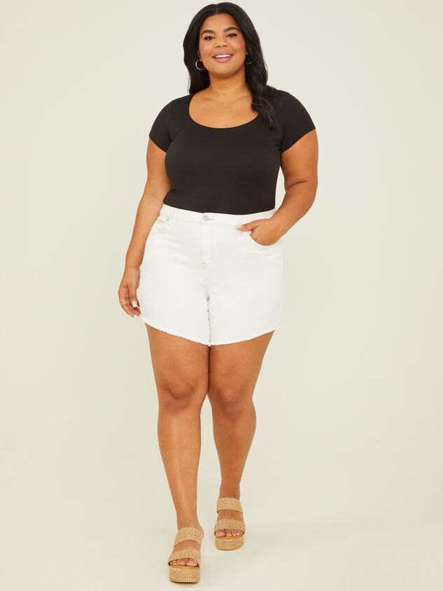 Kali Denim Shorts Detail 1 - ARULA