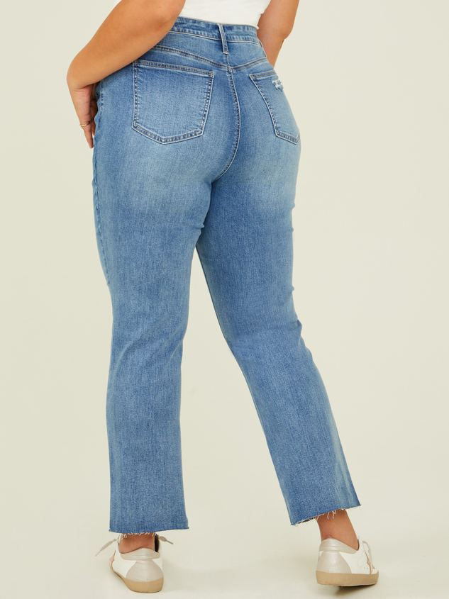 Crossover Straight Jeans Detail 5 - ARULA