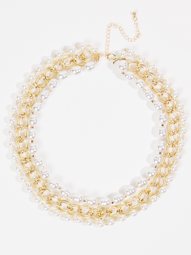 Aria Pearl Necklace Detail 2 - ARULA