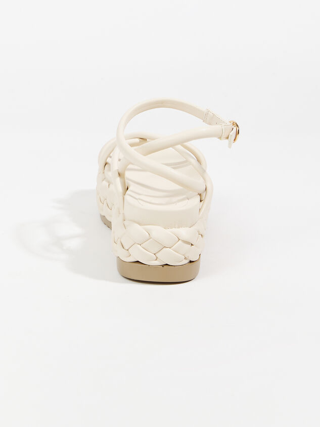 Lilith Braided Platform Sandals Detail 4 - ARULA