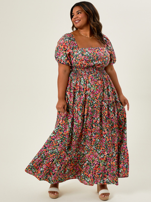 Whitney Floral Maxi Dress - ARULA