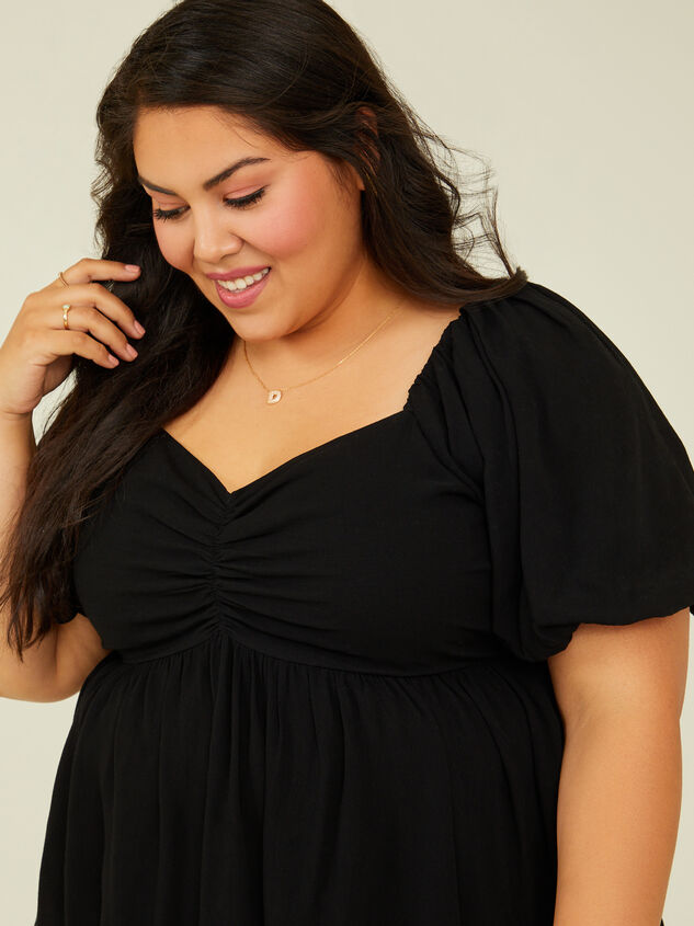 Ophelia Puff Sleeve Top Detail 2 - ARULA