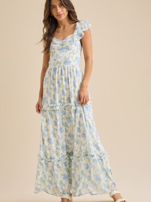 Christina Floral Maxi Dress - ARULA - 