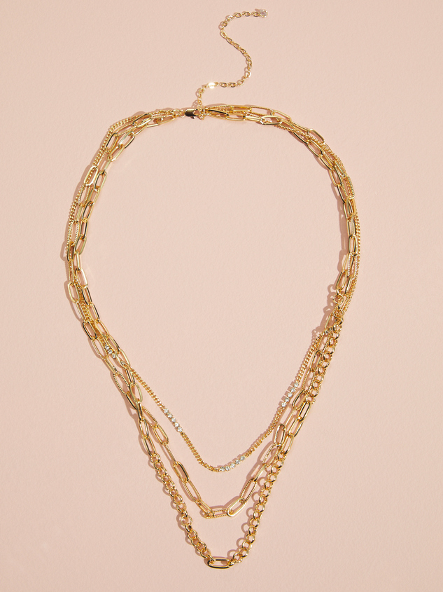 Amelia Chain Necklace Detail 2 - ARULA