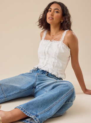 Wesley Lace Tank - ARULA - 