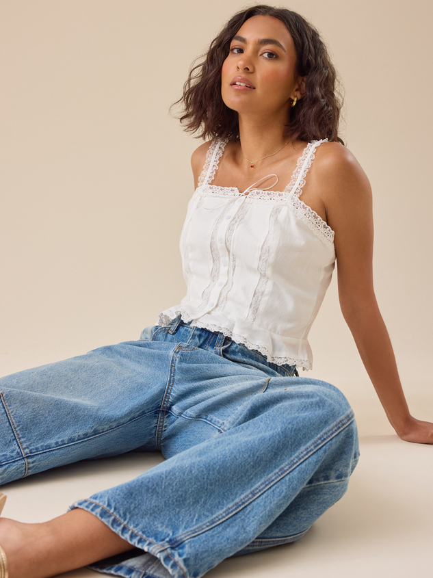 Wesley Lace Tank - ARULA