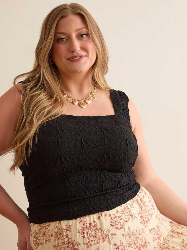 Blaire Seamless Floral Cami - ARULA