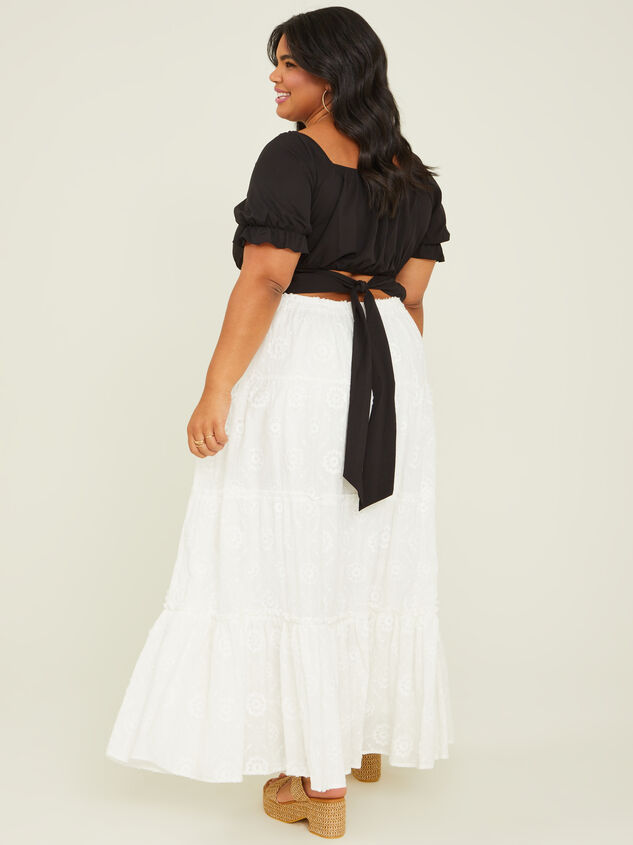 Catrine Maxi Skirt Detail 3 - ARULA