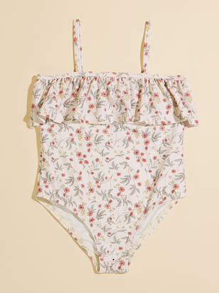 Layla Floral Toddler Swimsuit by Rylee + Cru - ARULA