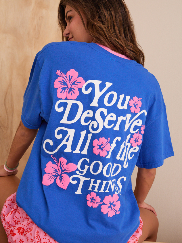 All The Good Things Oversized Tee - ARULA