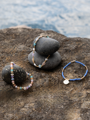 Endless Summer Beaded Bracelet Set - ARULA - 