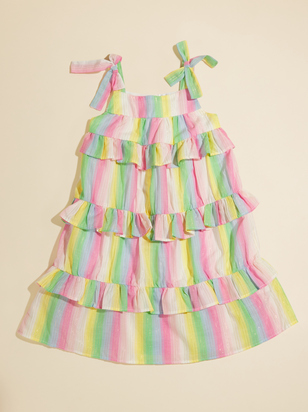 Paris Toddler Tiered Ruffle Dress - ARULA