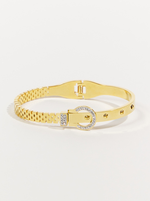 Belt Buckle Bangle Bracelet - ARULA