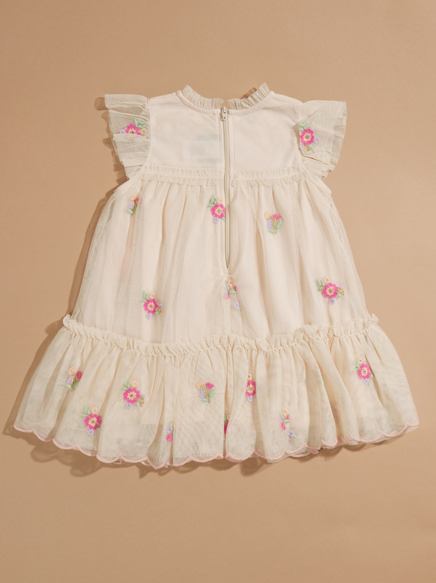 Amy Smocked Toddler Dress Detail 2 - ARULA