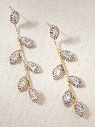 Crystal Vine Earrings - ARULA - 