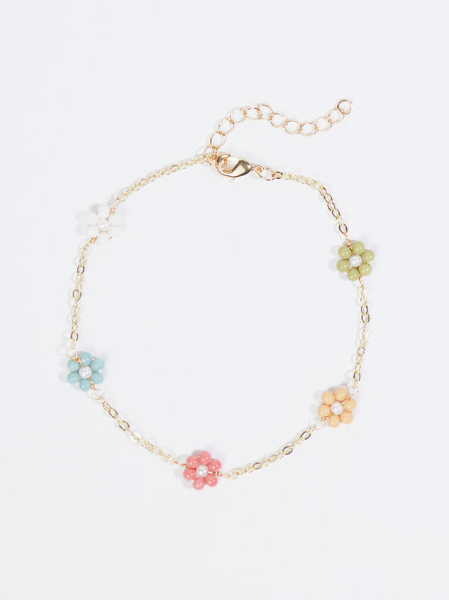 Daisy Anklet Detail 1 - ARULA