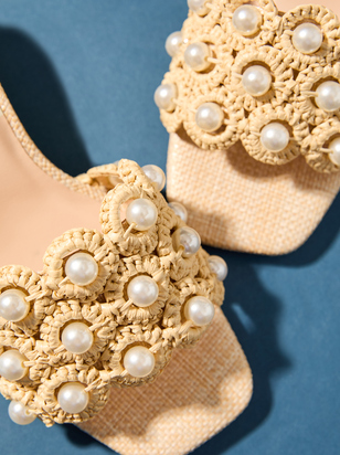Madison Pearl Heels - ARULA