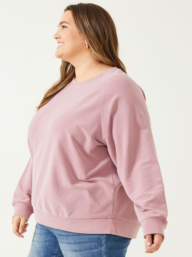 Rhode Ribbed Sweatshirt Detail 2 - ARULA