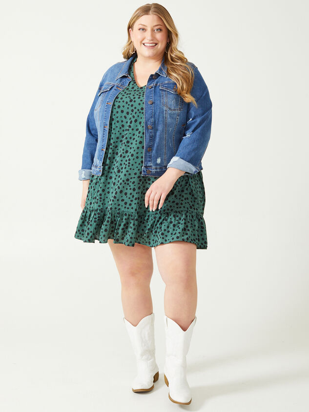 With Love Denim Jacket Detail 5 - ARULA