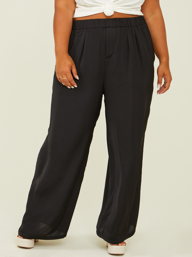 Katherine Satin Pants Detail 2 - ARULA