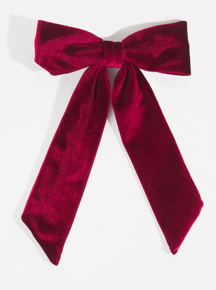 Stella Velvet Hair Bow - ARULA