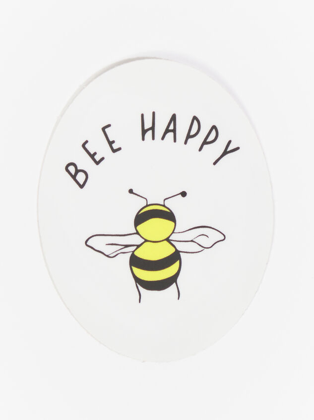 Bee Happy Sticker Detail 2 - ARULA