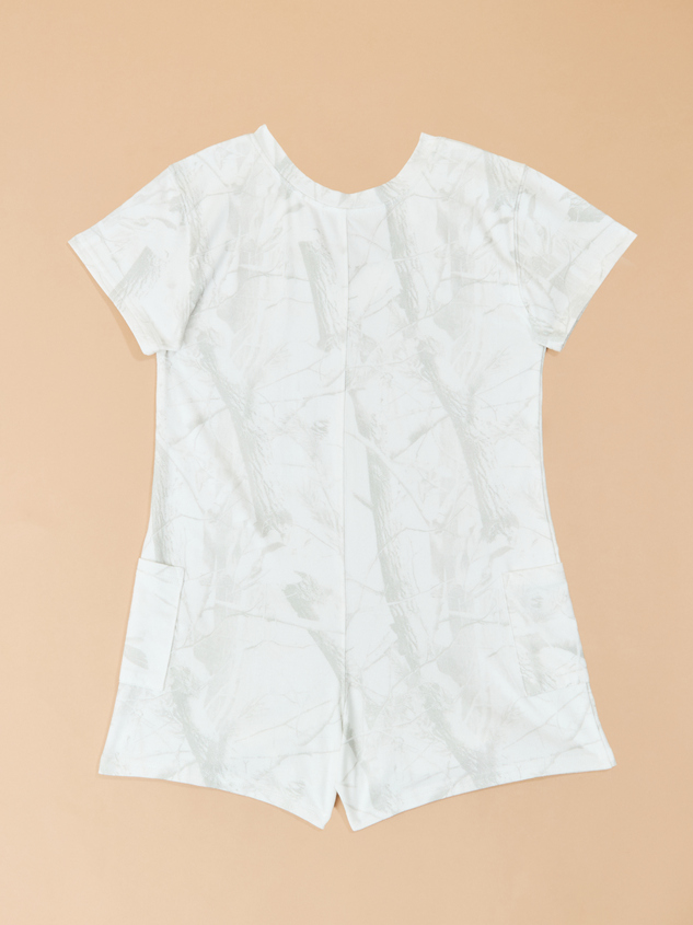 Cami Camo Toddler Romper Detail 2 - ARULA