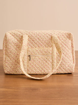 Everly Quilted Duffel Bag - ARULA - 