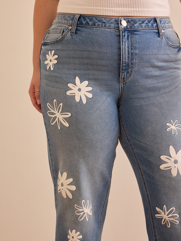 Daisy Straight Jeans in Vintage Wash Arula