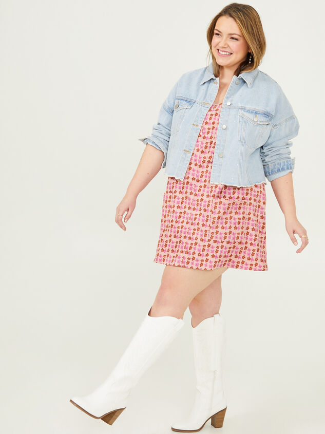 Leighton Retro Floral Skirtall Detail 6 - ARULA