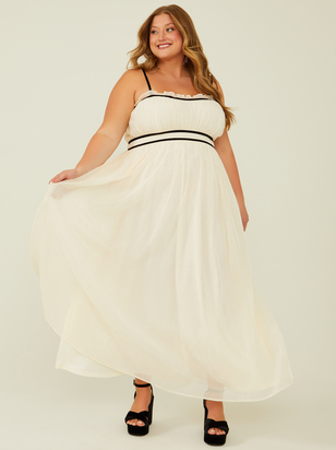 Everleigh Shimmer Maxi Dress - ARULA