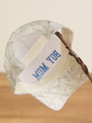 Boy Mom Embroidered Trucker Hat - ARULA