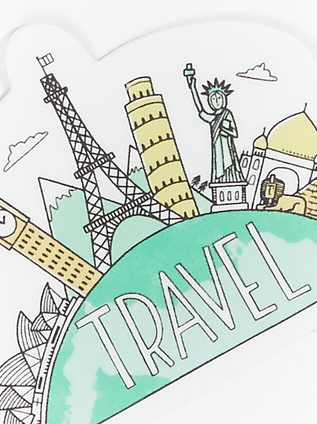 World Travel Sticker Detail 2 - ARULA