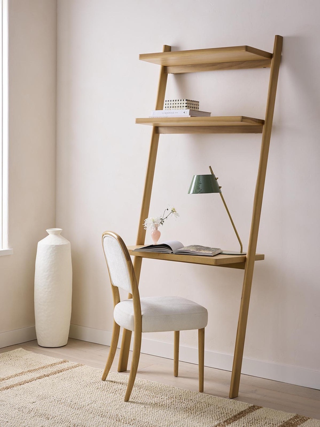 Cece Leaning Desk Storage Detail 7 - ARULA