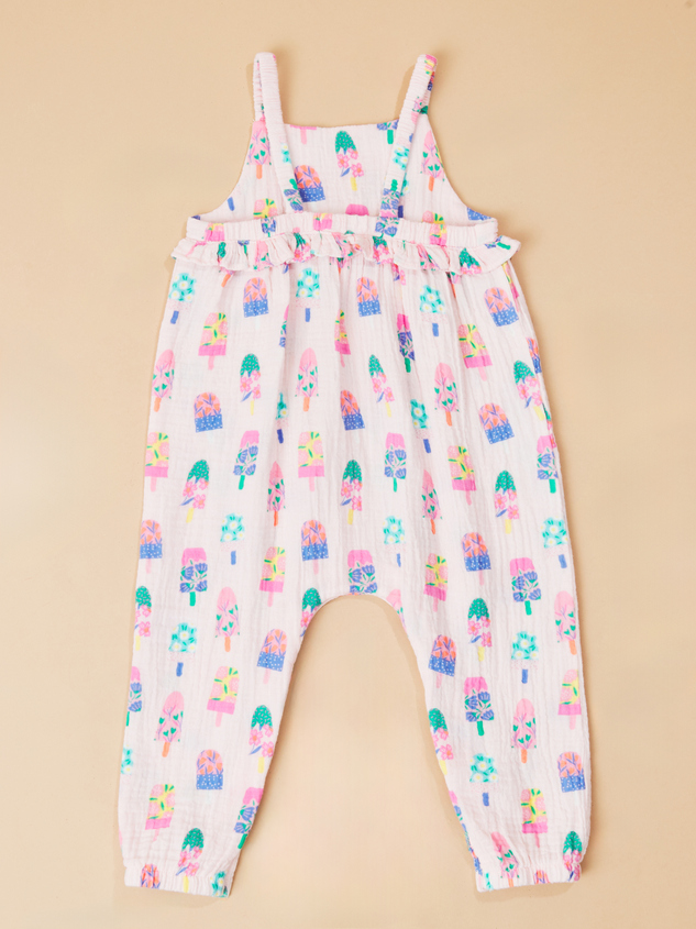 Popsicle Floral Romper Detail 2 - ARULA