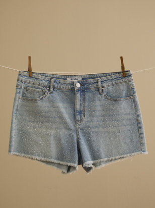 Sally Sparkle Denim Short - ARULA - 