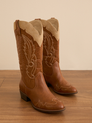 Cisco Wide Width & Calf Western Boots - ARULA
