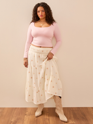 Everyday Seamless Long Sleeve Top - ARULA - 